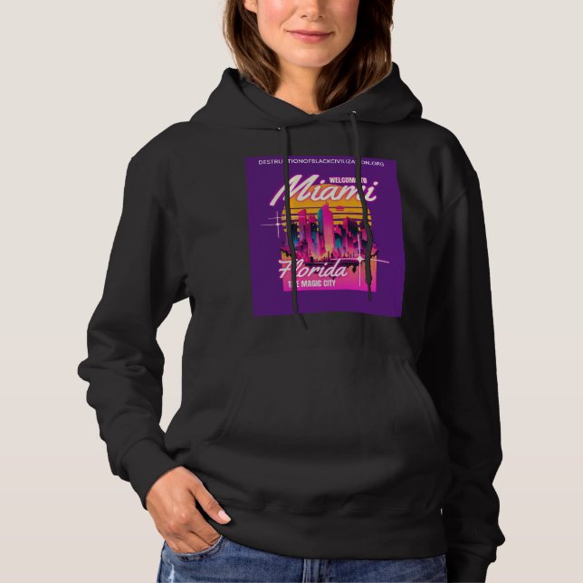 SUDADERA BIENVENIDO A MIAMI (Anverso)