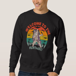 Sudadera Bienvenido a The Zombiecorn Dabbing Halloween Zomb