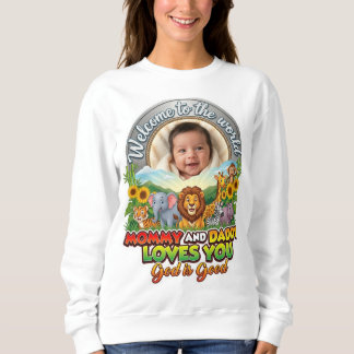 Sudadera Bienvenido al Mundo