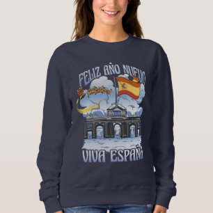 Sudadera Bienvenido Año Nuevo 2022 de España