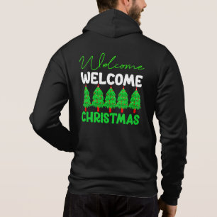 Sudadera Bienvenido árbol de Navidad Diseño festivo-85600