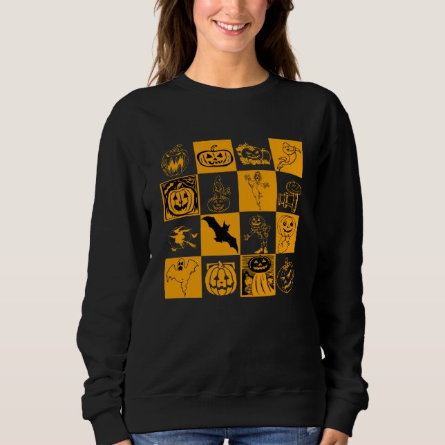 Sudadera Bienvenido Halloween (Anverso)