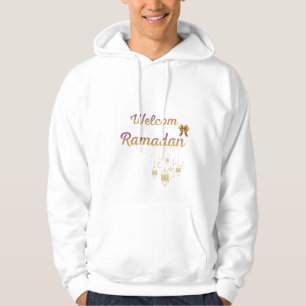 Sudadera Bienvenido Ramadan Diseño de linterna islámica ele