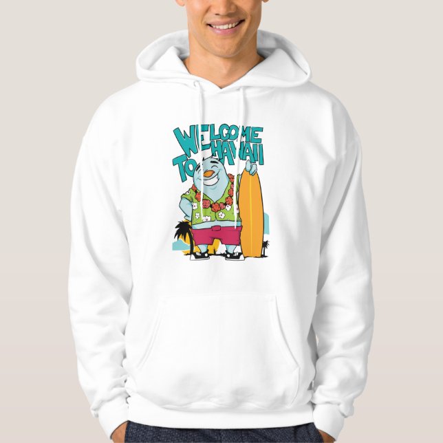 Sudadera Bienvenidos a Hawái (Anverso)