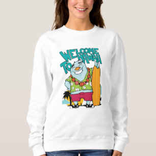 Sudadera Bienvenidos a Hawái