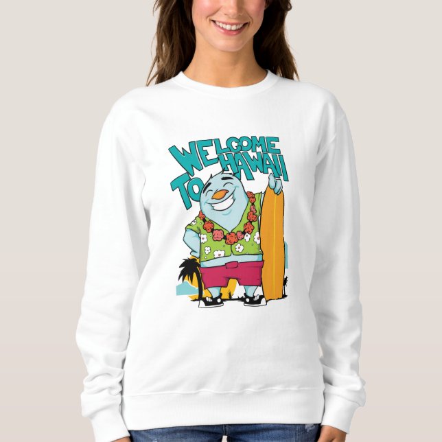 Sudadera Bienvenidos a Hawái (Anverso)