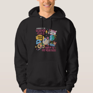 Sudadera Bienvenidos a la clase de ciencia de vuelta a la e