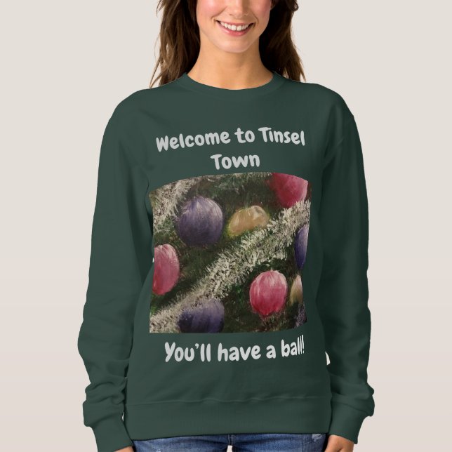 Sudadera Bienvenidos a Tinsel Town (Anverso)