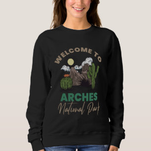 Sudadera Bienvenidos Al Parque Nacional Arches Cactus Deser