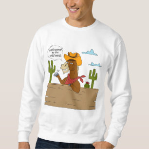 Sudadera bienvenidos al Wild West