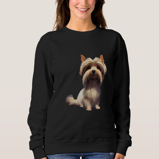 Sudadera Biewer Yorkshire Terrier Dog (Anverso)
