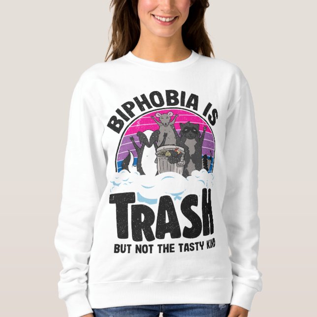Sudadera Bifobia: Bi de Bandera Bisexual De Bab (Anverso)