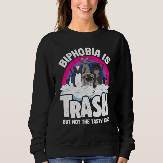 Sudadera Bifobia: Bi de Bandera Bisexual De Bab (Anverso)