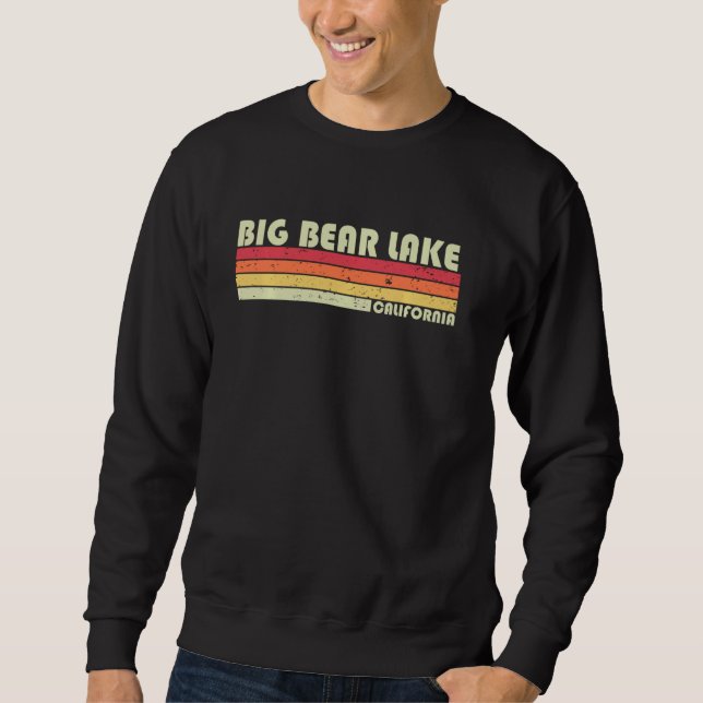 Sudadera Big Bear Lake Ca California Funny City Home Roots (Anverso)