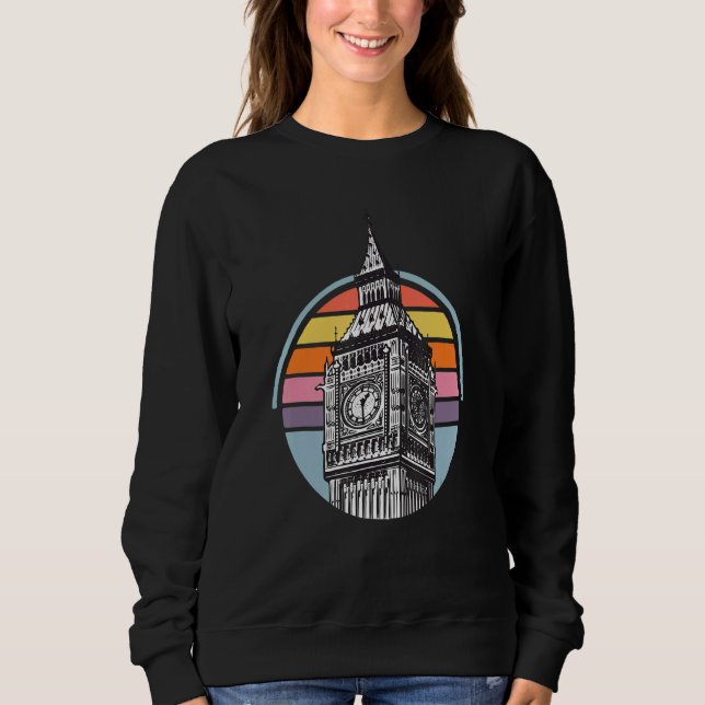 Sudadera Big Ben De Londres En El Skyline Westminster De In (Anverso)