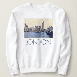 Sudadera Big Ben London Watercolor