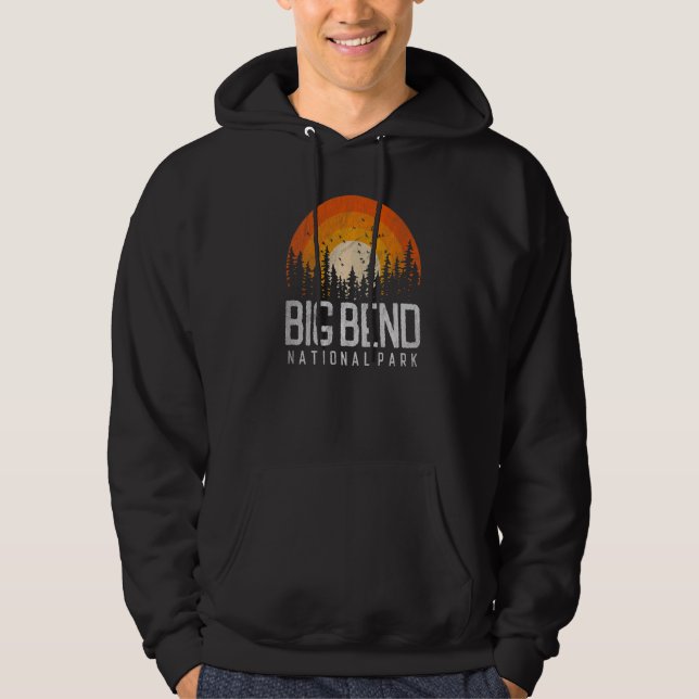 Sudadera Big Bend Parque Nacional de Estados Unidos Texas R (Anverso)