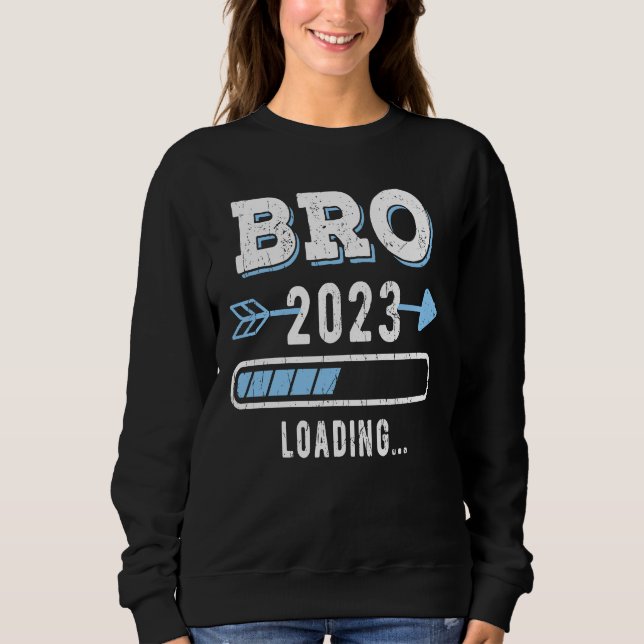 Sudadera Big Bro 2023 cargando nuevo hermano (Anverso)