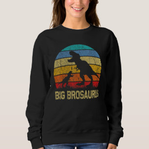 Sudadera Big BroSaurus T Rex Dinosaur Gran Hermano Saurus F