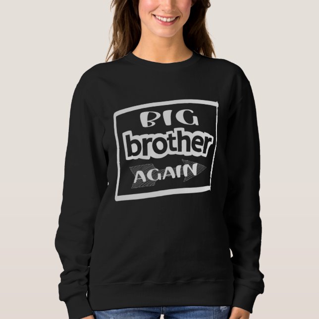 Sudadera Big Brother Again for Boys with Arrow  2023 (Anverso)
