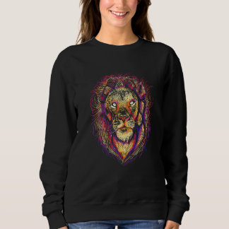Sudadera Big Cat Jungle Eyes Face Head Eye Lions