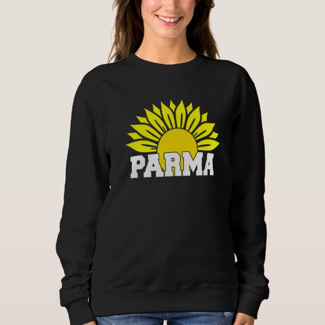 Sudadera Big Deal Sarcástico Sunflower Parma Ohio Souvenir (Anverso)