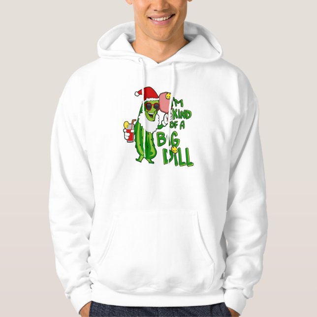 Sudadera Big Dill Pickleball Santa (Anverso)