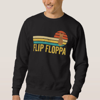 Sudadera Big Floppa Caracal Cat Meme Retro Flip Floppa