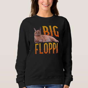 Sudadera Big Floppa Meme lindo gato caracal
