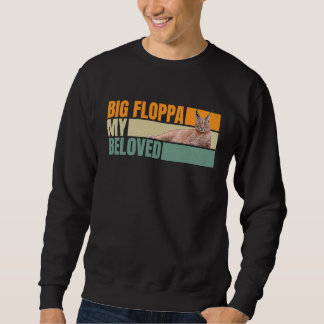 Sudadera Big Floppa mi querido gato caracal meme