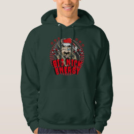 Sudadera Big nick energy vintage santa claus wink