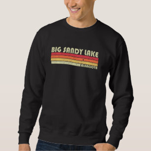 Sudadera Big Sandy Lake Minnesota Graciosa Suma de campamen