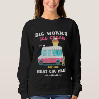Sudadera Big Worm s Ice Cream What chu Want 2