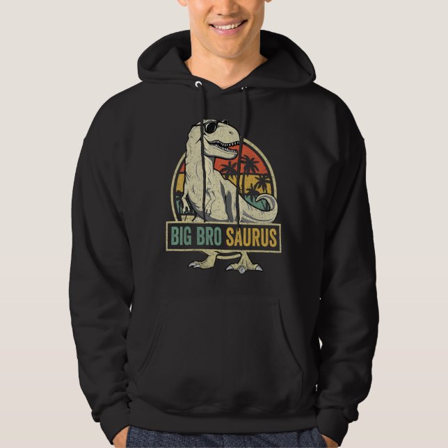 Sudadera Bigbrosauro T Rex Dinosaur Big Bro Saurus Brother (Anverso)