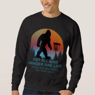 Sudadera Bigfoot Disk Golf Sasquatch Chain Tosser Funny Big
