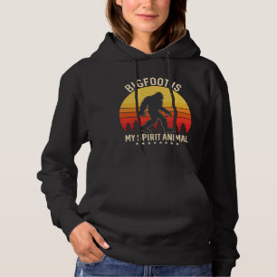 Sudadera Bigfoot mi animal espiritual   Bigfoot Retro