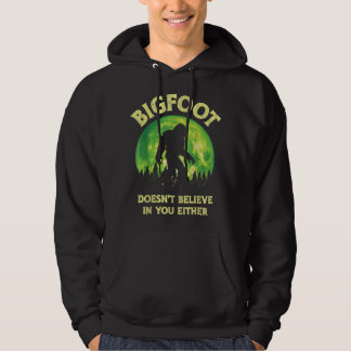 Sudadera Bigfoot no cree en ti ni en Sasqua graciosa