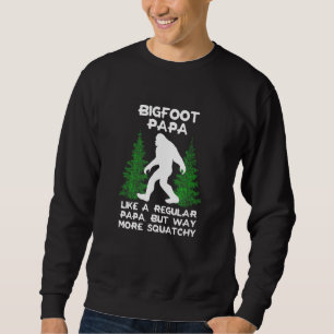 Sudadera Bigfoot Papa Funny Sasquatch Gift Tee Shirt