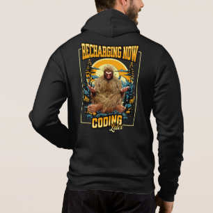 Sudadera Bigfoot Programador Divertido Codificando Más Tard