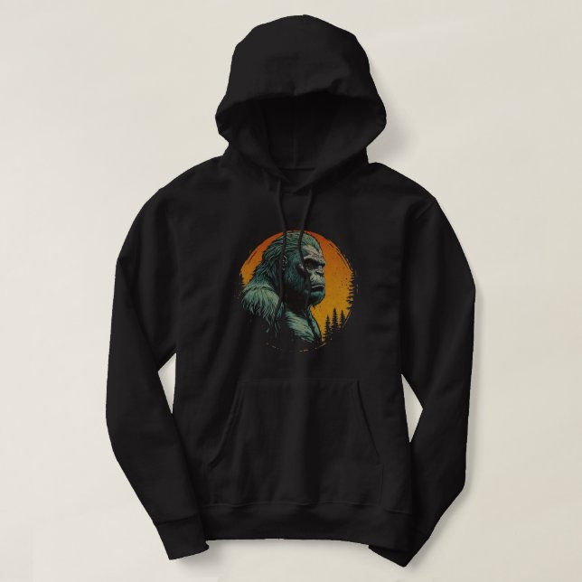 Sudadera Bigfoot Sasquatch (Diseño del anverso)