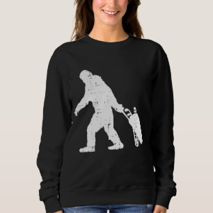 Sudadera Bigfoot Sasquatch Golf Clubes Funny Golfing