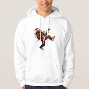 Sudadera Bigfoot Sasquatch Guitarra Eléctrica Navidad 2026 