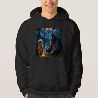 Sudadera Bigfoot y the Chief Moonlit Forest Gaering