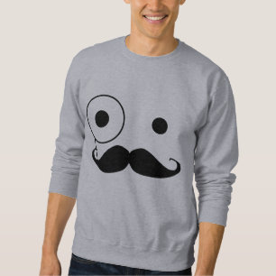 Sudadera bigote del monóculo