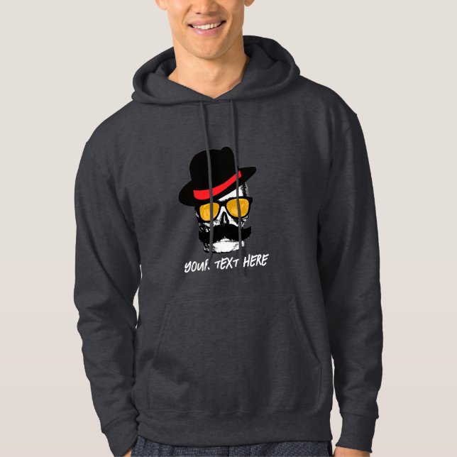 Sudadera bigote mR (Anverso)