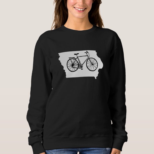 Sudadera Bike Iowa Cycling Biker (Anverso)