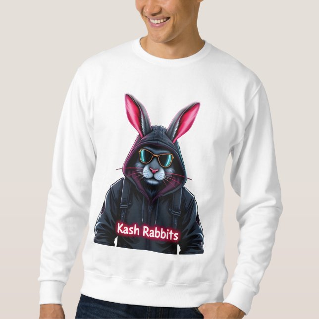Sudadera Biker Bunny Hoodie (Anverso)