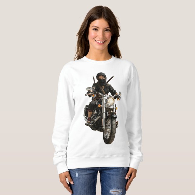 Sudadera Biker Ninja (Anverso completo)