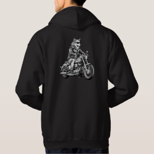 Sudadera Biker Wolf