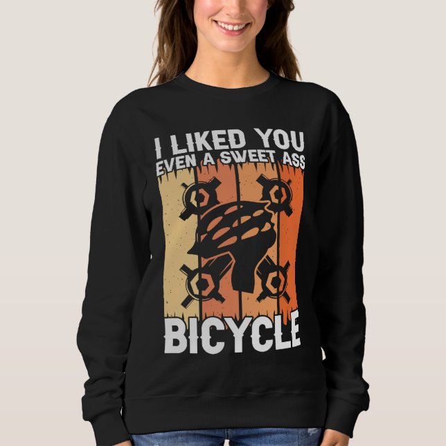 Sudadera Biking and Cycling (Anverso)